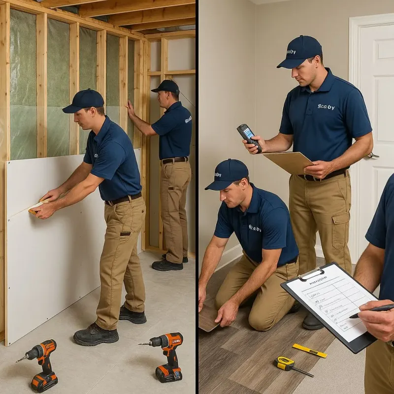 Repairs and Reconstruction process in Longmont, CO